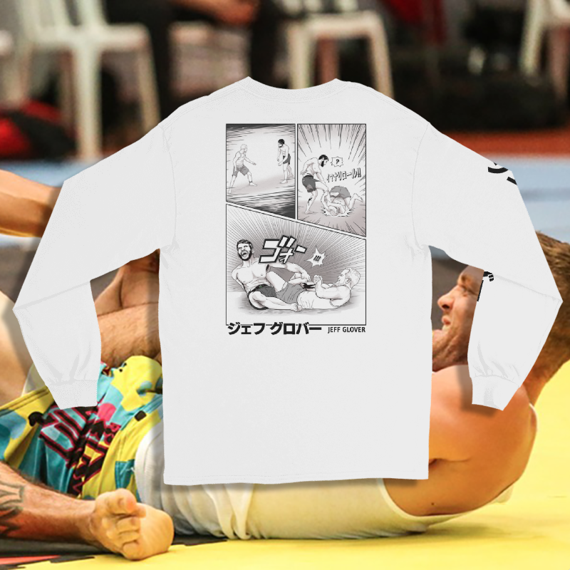 Jeff Glover ADCC Manga Long Sleeve Shirt - BJJ Swag