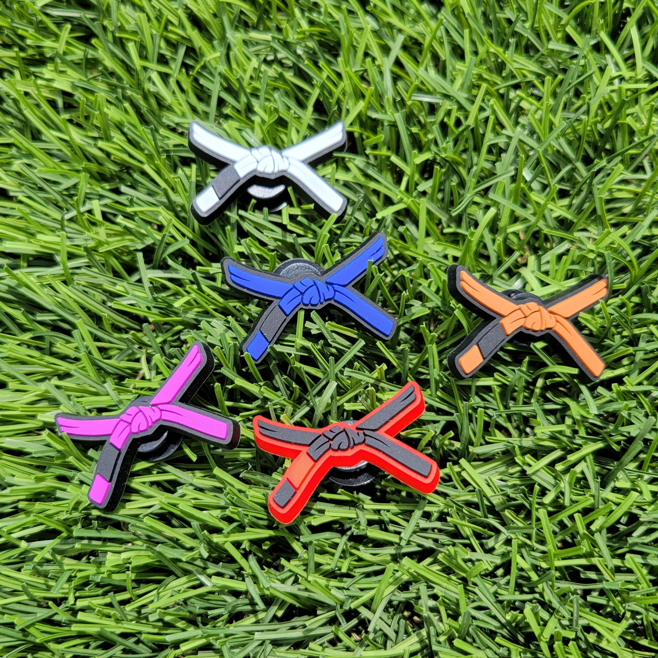 BJJ Charms Jibbitz - Belt Series - BJJ Swag
