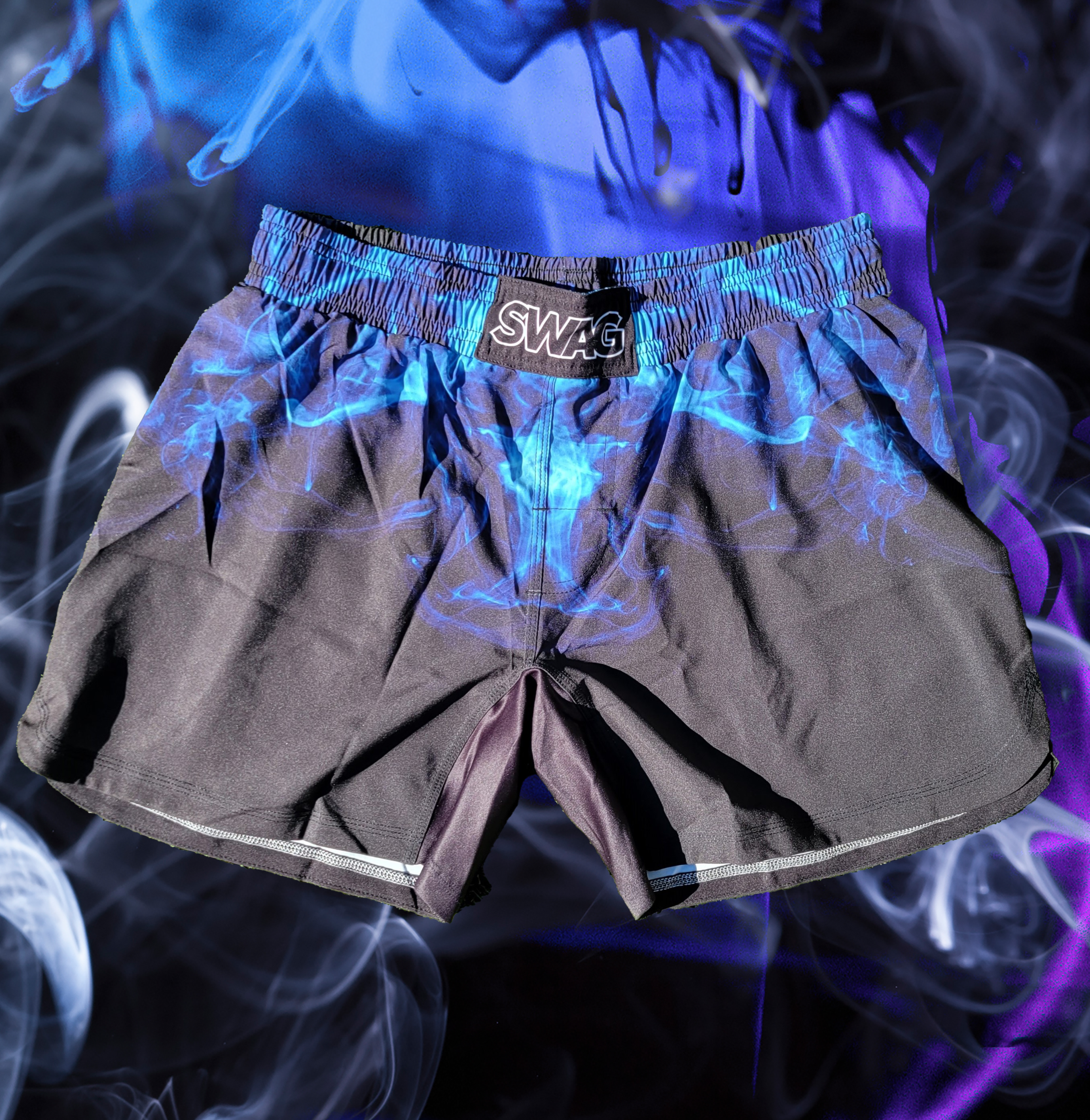 420 Smoke Jiu Jitsu Fight Shorts - BJJ Swag