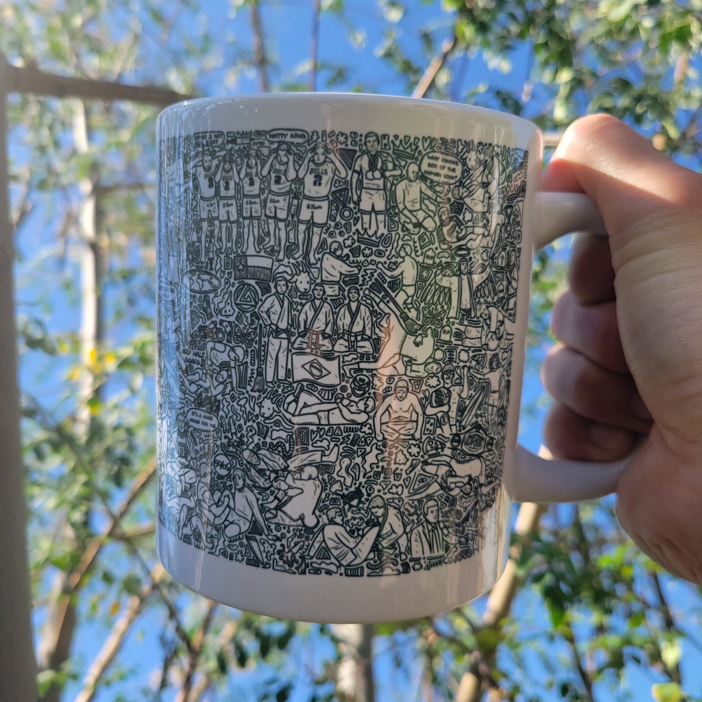 Who's Who of Jiu Jitsu Mug 20oz - BJJ Swag