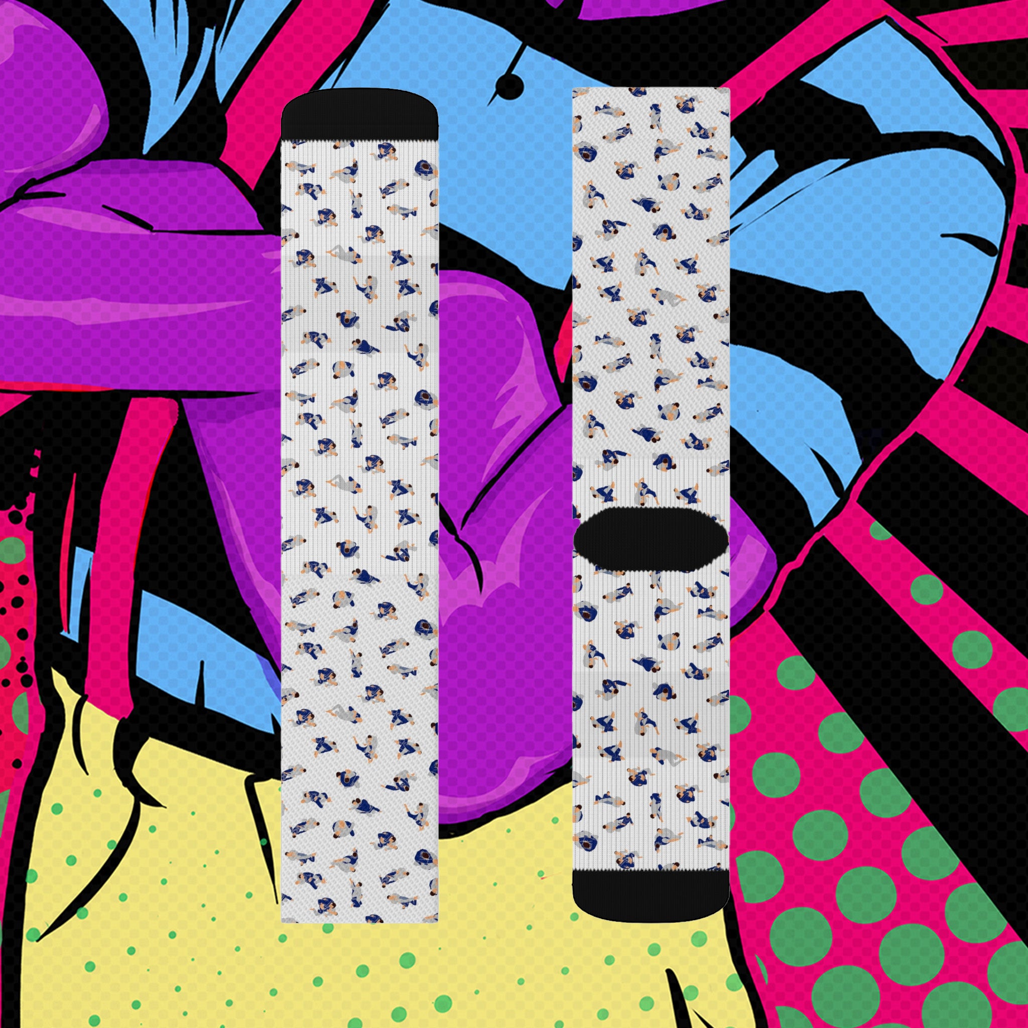Jiu Jitsu Gi Submission Socks - BJJ Swag