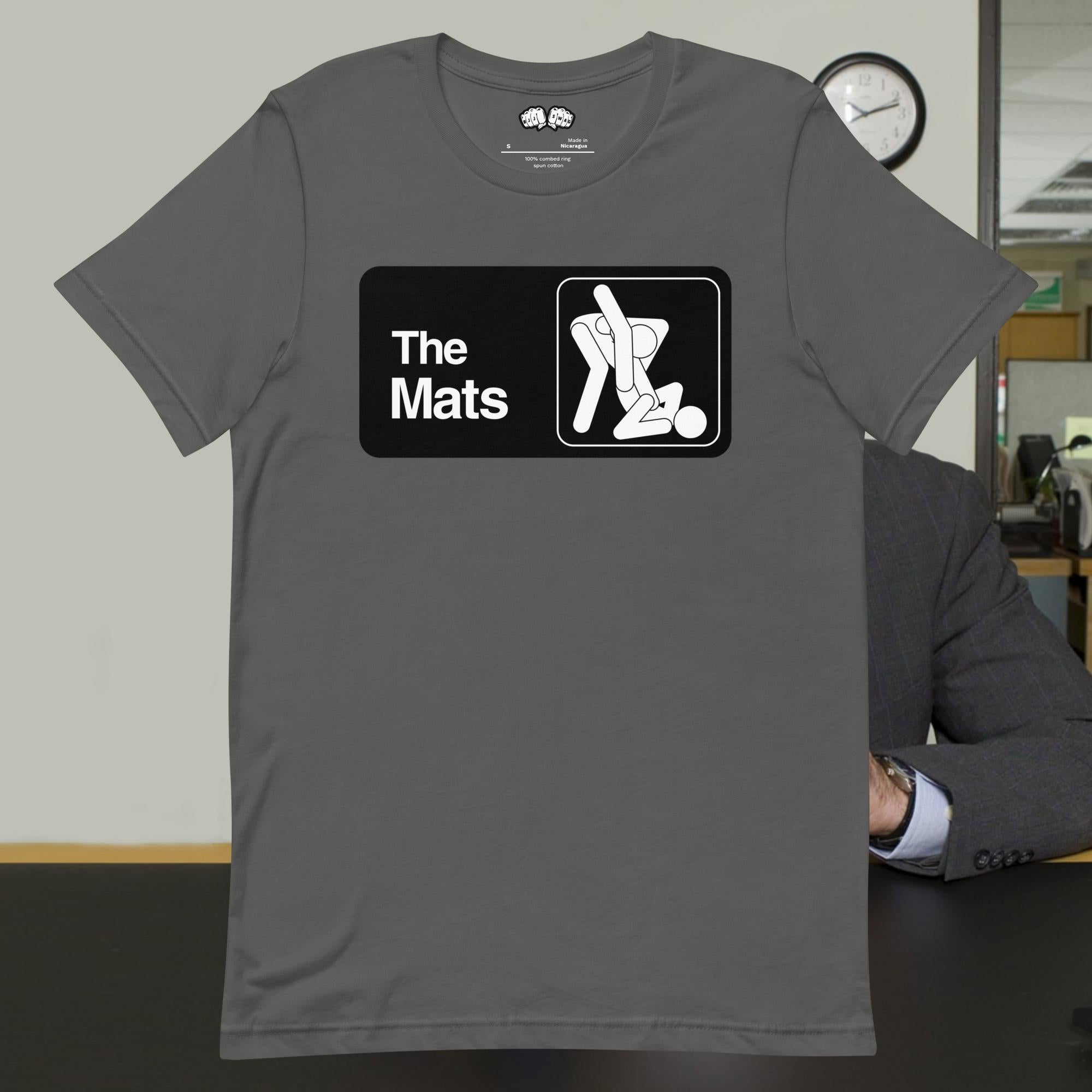 The Mats is The Office Jiu Jitsu Shirt - BJJ Swag