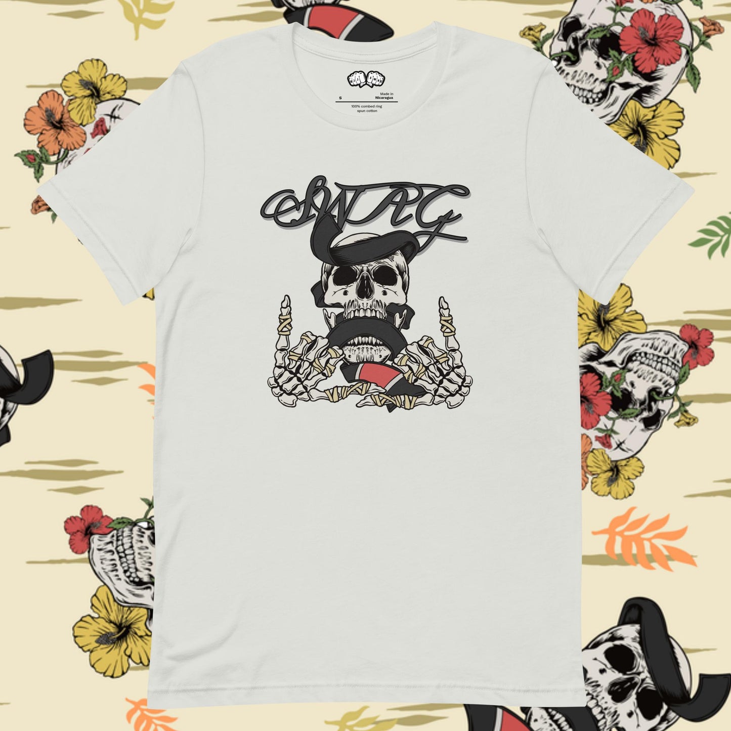 Skull Shaka Swag Jiu Jitsu Shirt - BJJ Swag