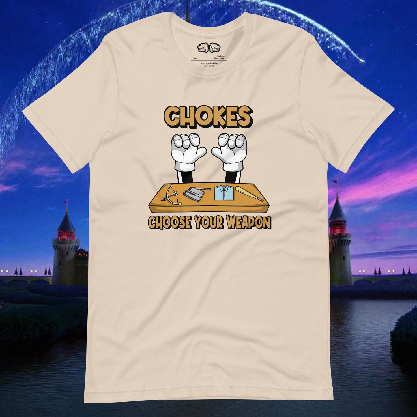 Chokes - Choose Your Weapon Jiu Jitsu Shirt - BJJ Swag