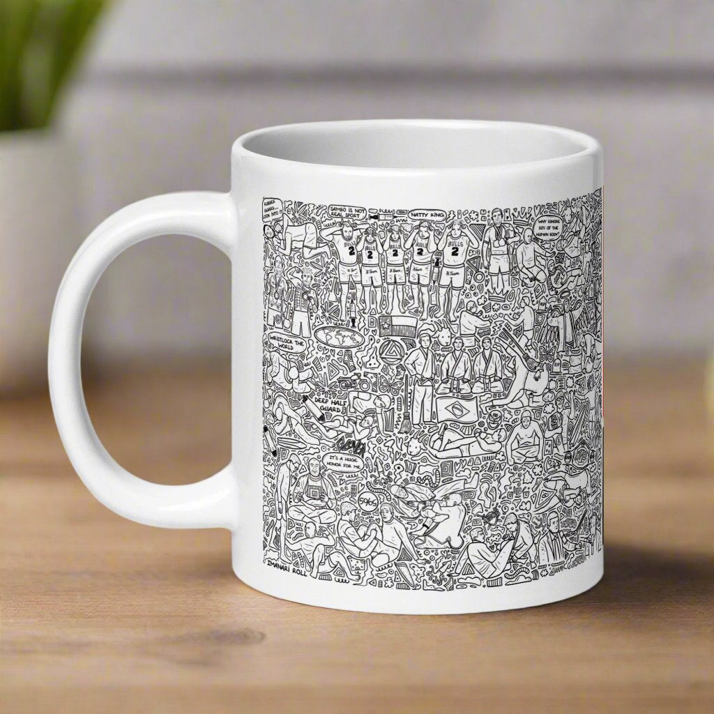 Who's Who of Jiu Jitsu Mug 20oz - BJJ Swag