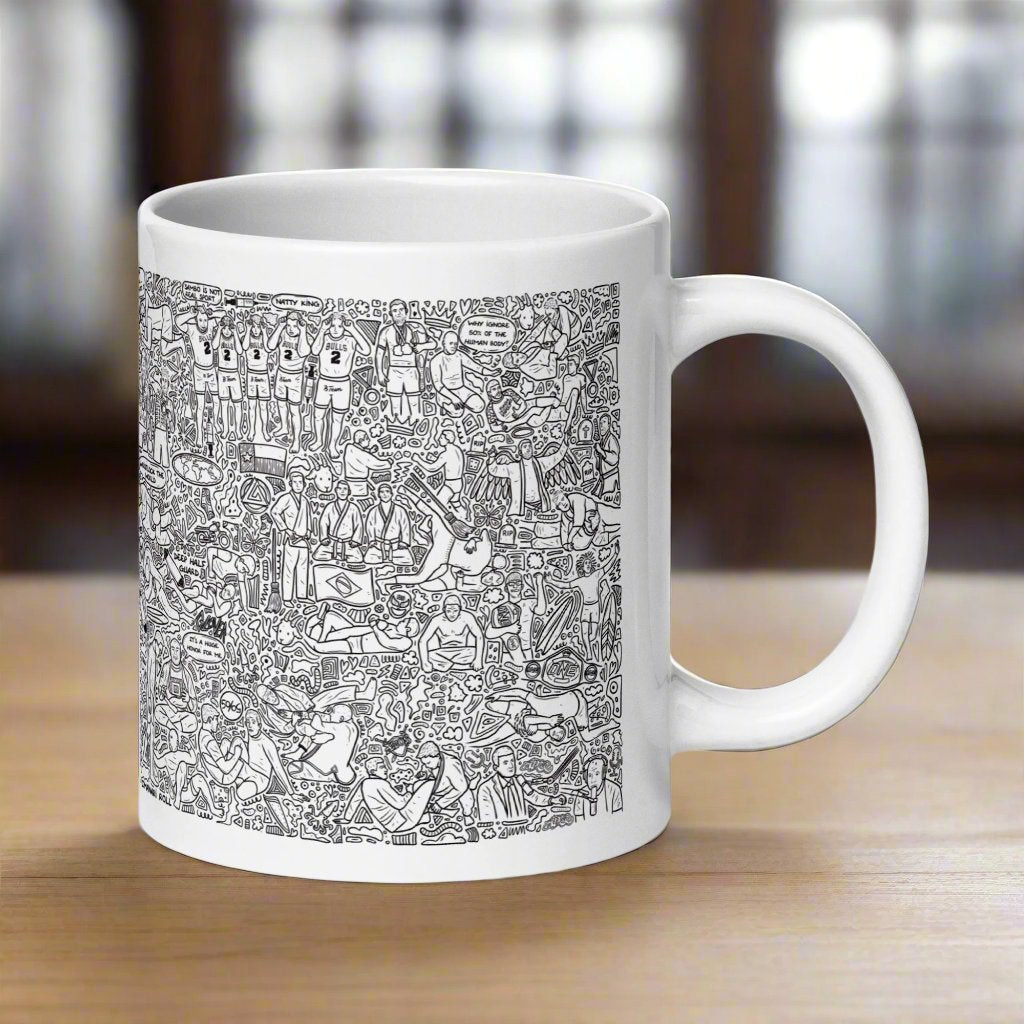 Who's Who of Jiu Jitsu Mug 20oz - BJJ Swag