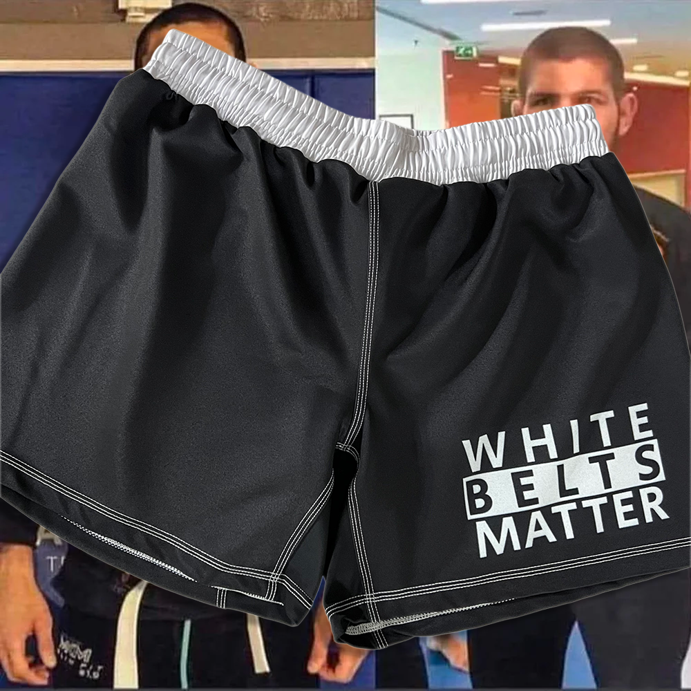 White Belts Matter Rash Guard & Fight Shorts Kit