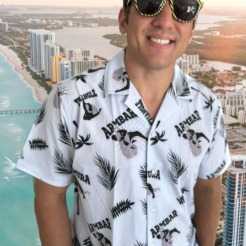 BJJ Submissions Trifecta Hawaiian Beach Shirt - BJJ Swag