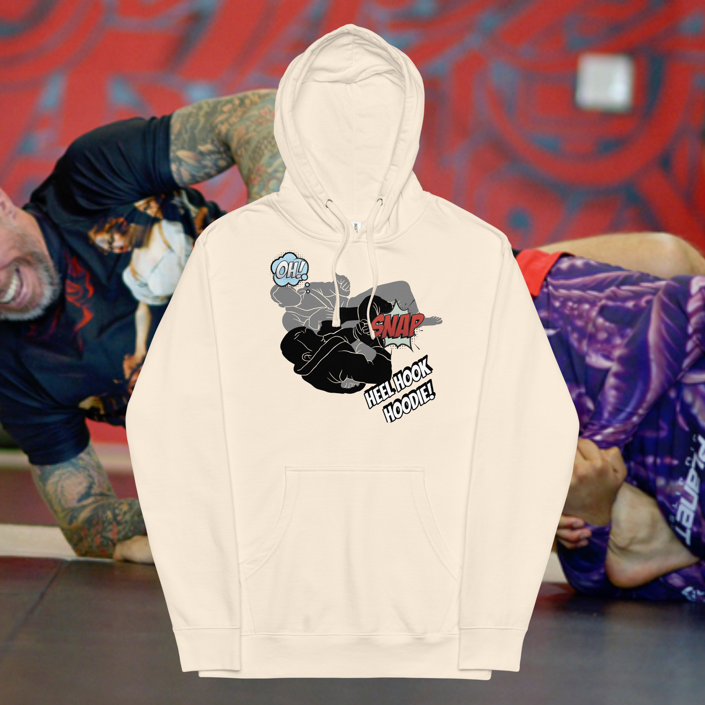 Oh Snap!  Heel Hook Hoodie! - BJJ Swag