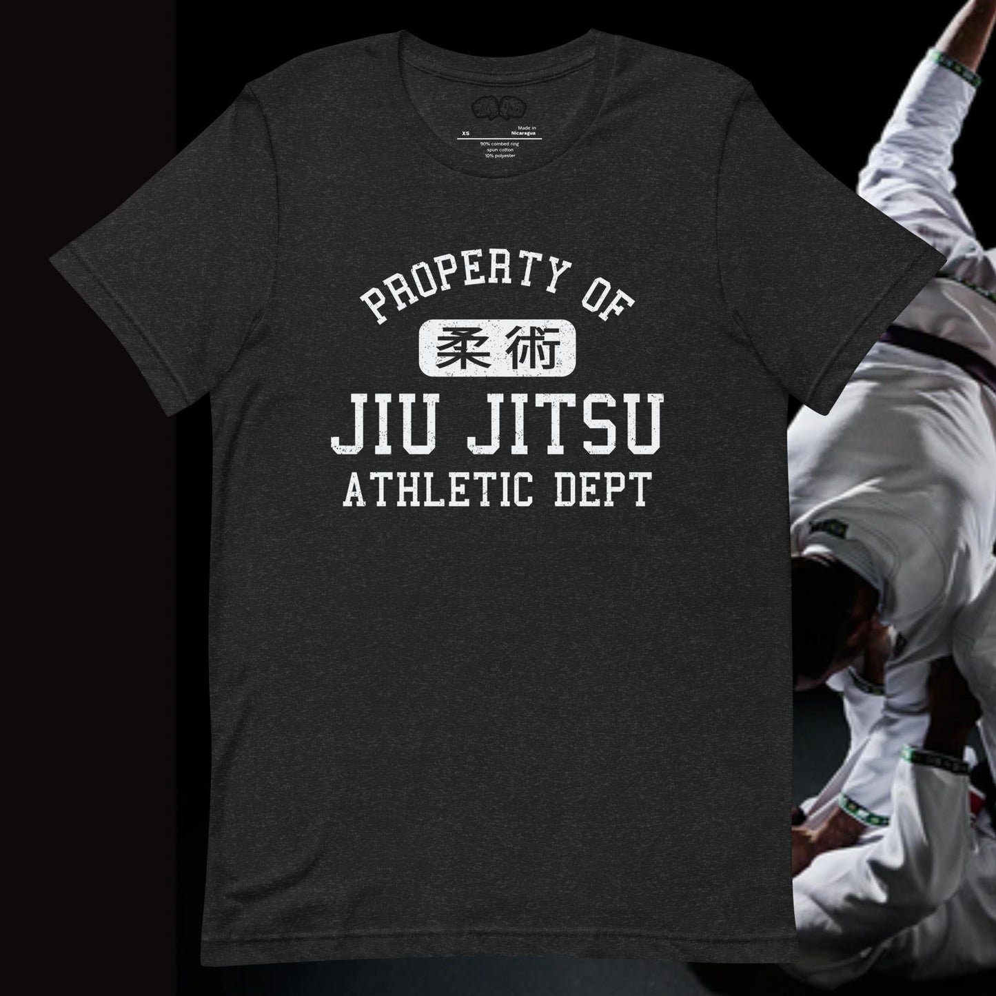 Property of Jiu Jitsu (柔術) Athletic Dept Shirt - BJJ Swag