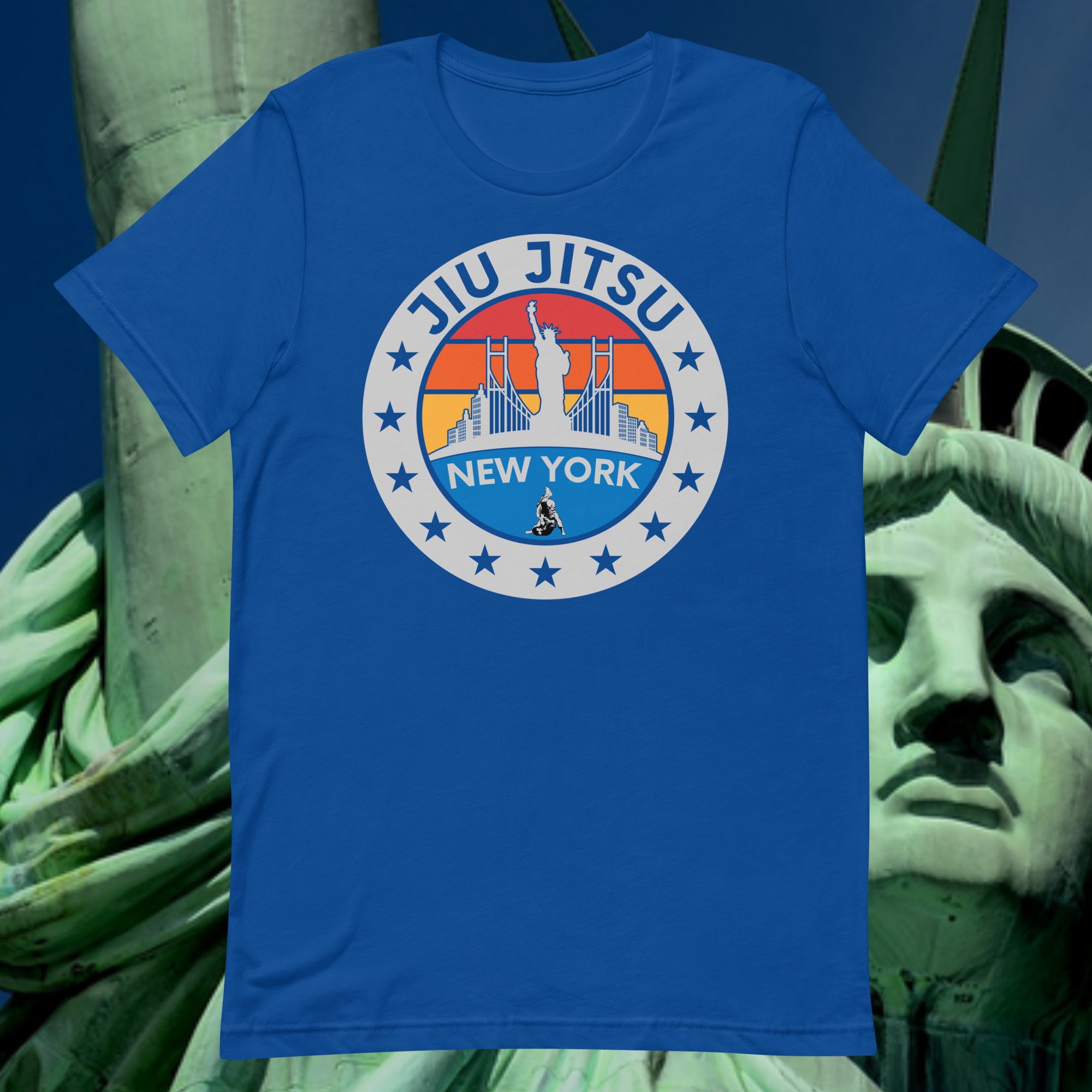 Vintage Style New York Jiu Jitsu Shirt - BJJ Swag