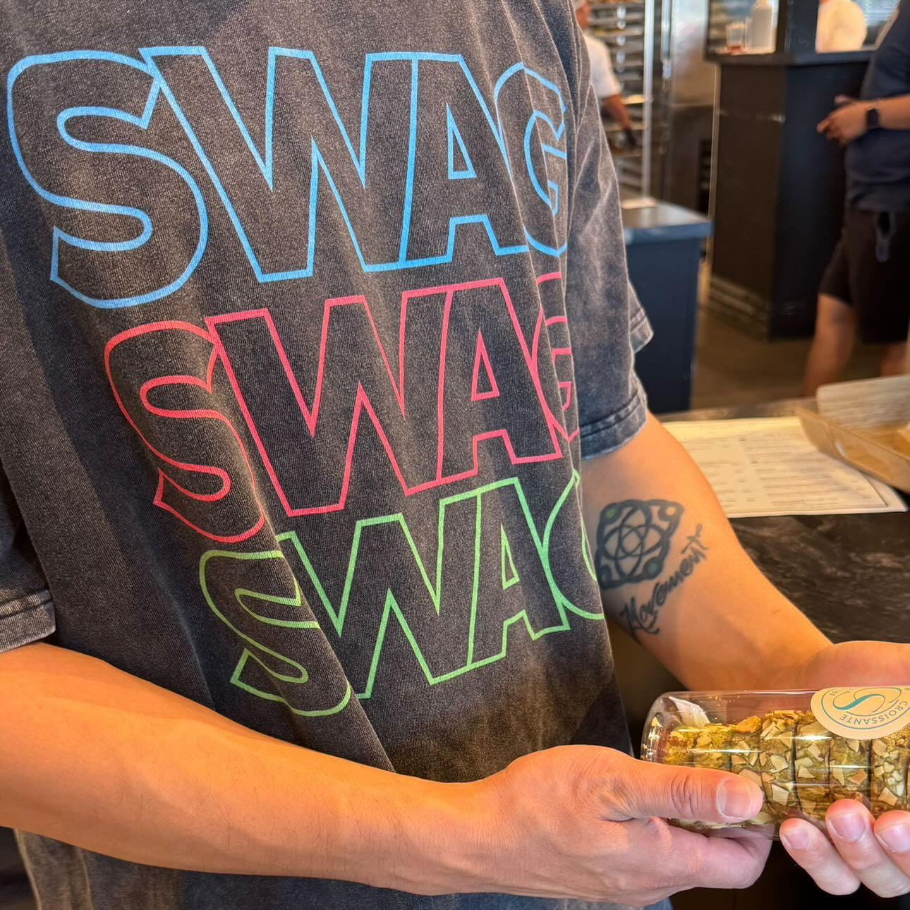 SWAG Oversized 90s Box Tee - BJJ Swag