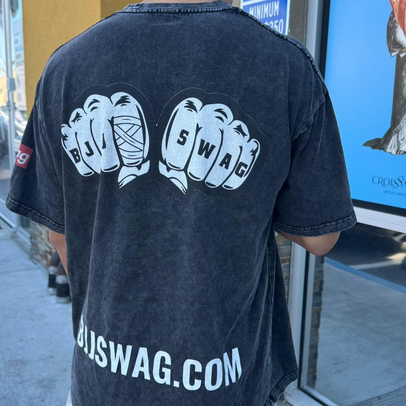 SWAG Oversized 90s Box Tee - BJJ Swag