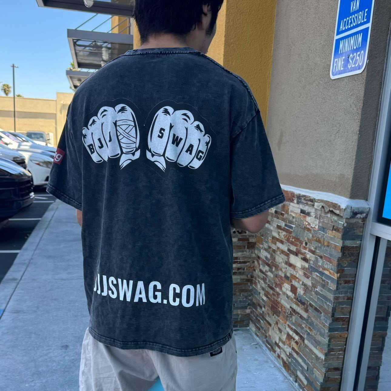 SWAG Oversized 90s Box Tee - BJJ Swag