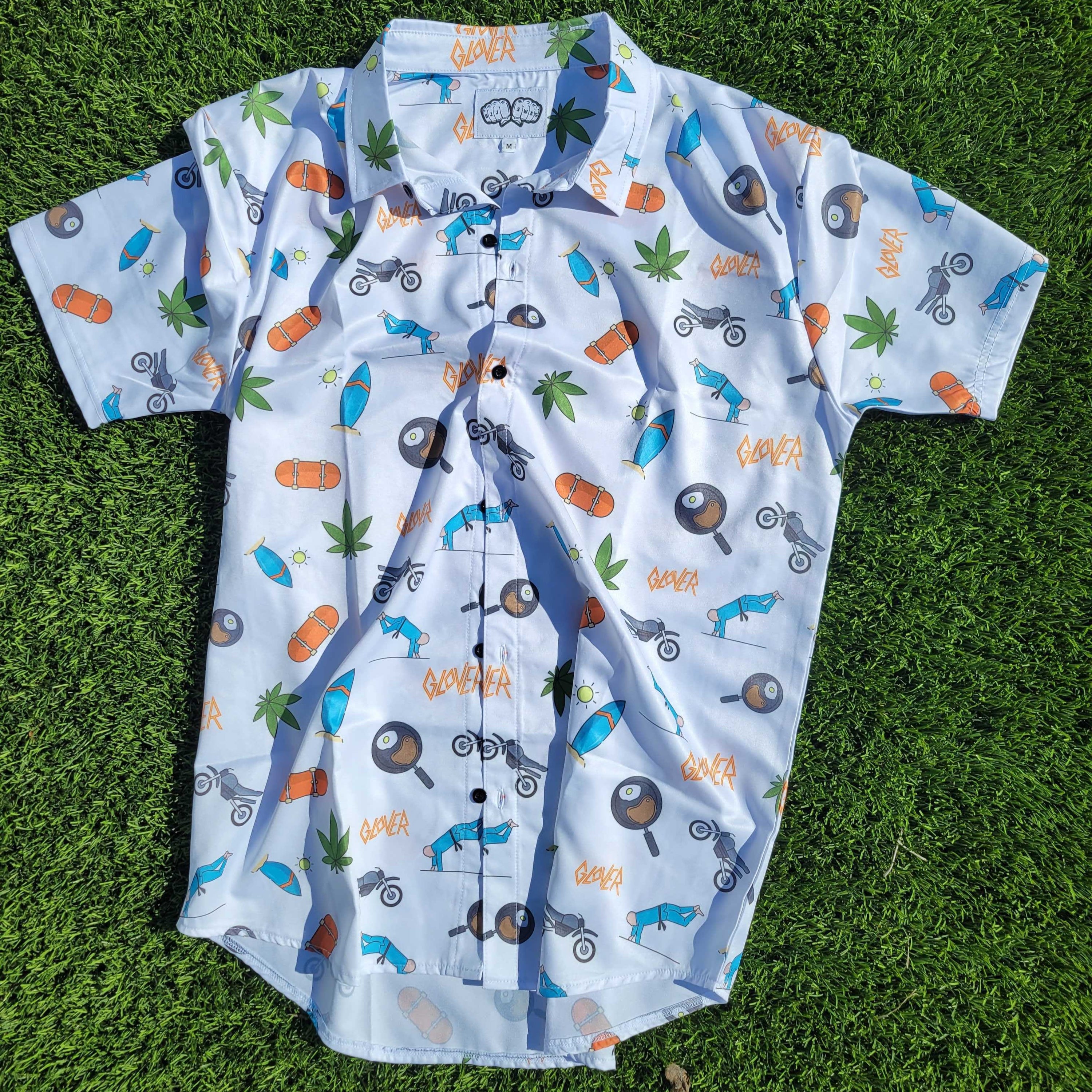 Official "Good Day with Jeff Glover" Button-Down Shirt [PRE-SALE] - BJJ Swag