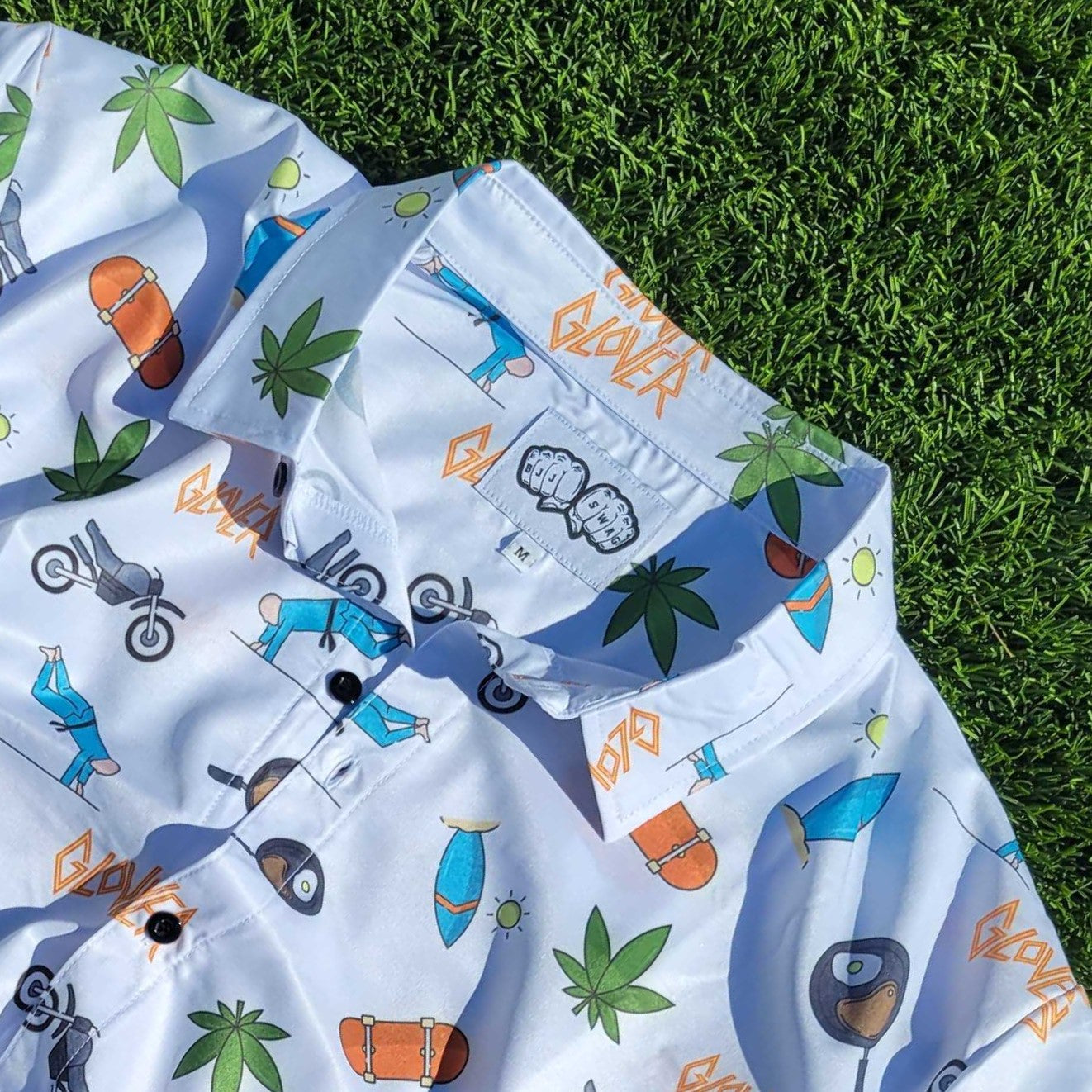 Official "Good Day with Jeff Glover" Button-Down Shirt [PRE-SALE] - BJJ Swag