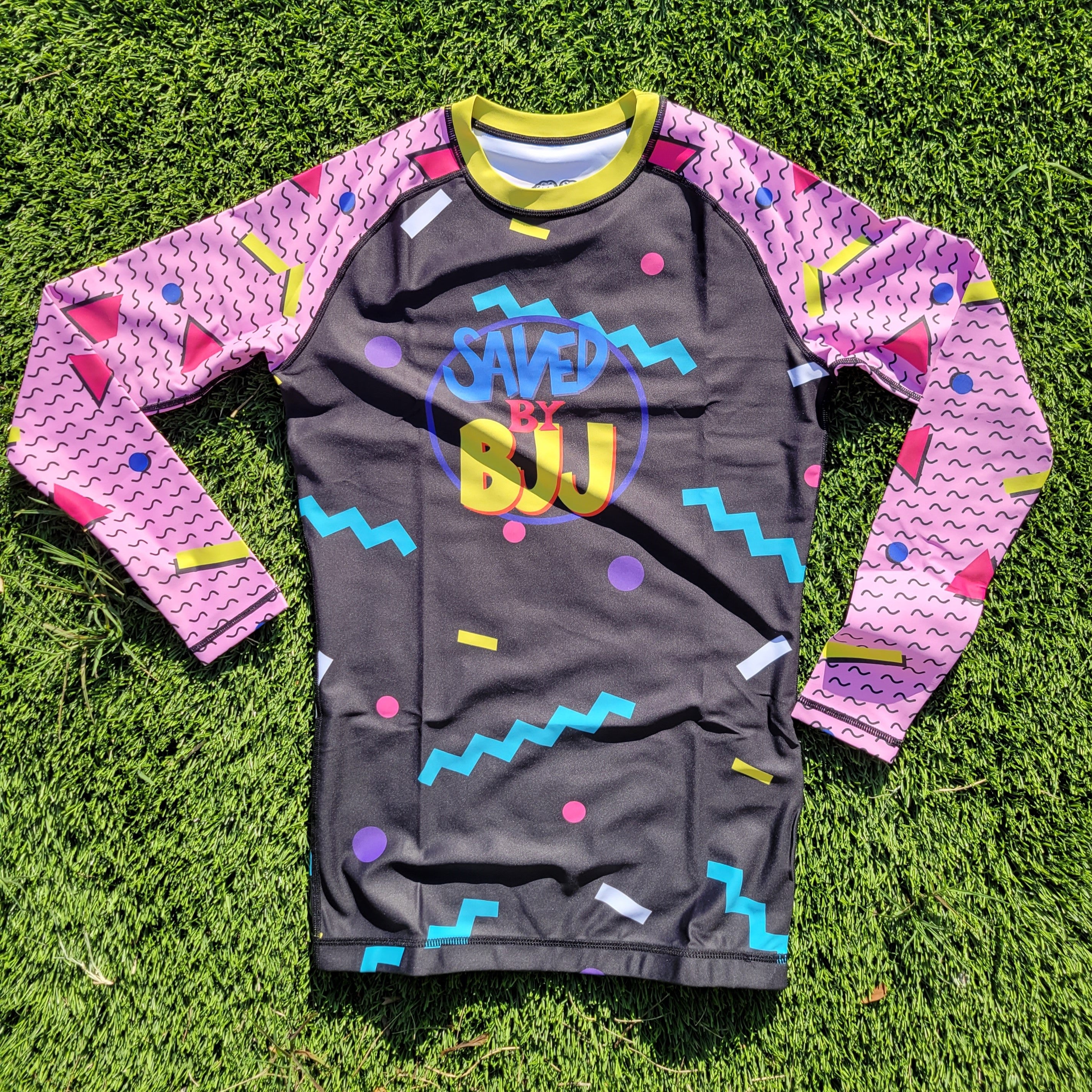 "Saved by BJJ" Jiu Jitsu Rash Guard - BJJ Swag