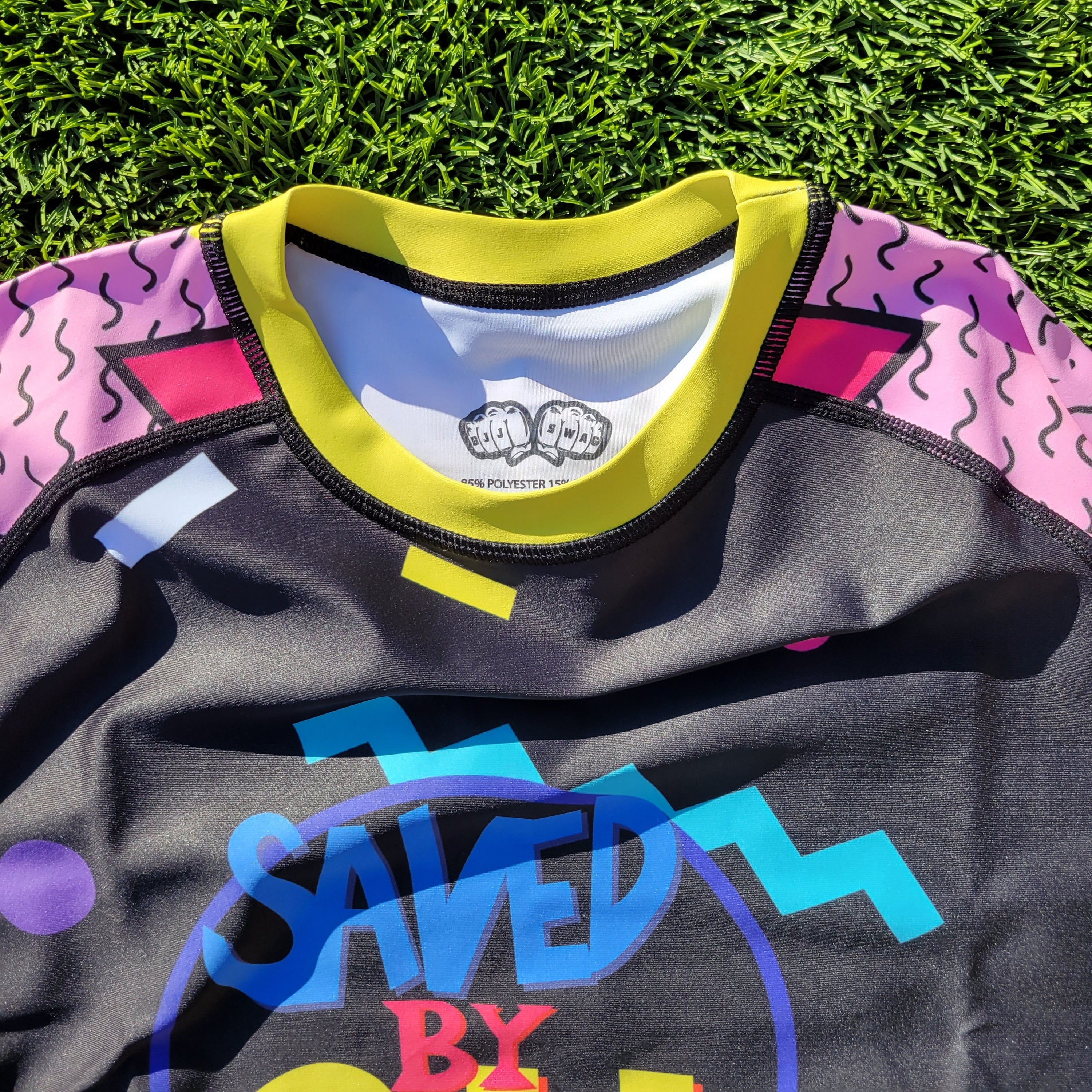 "Saved by BJJ" Jiu Jitsu Rash Guard - BJJ Swag