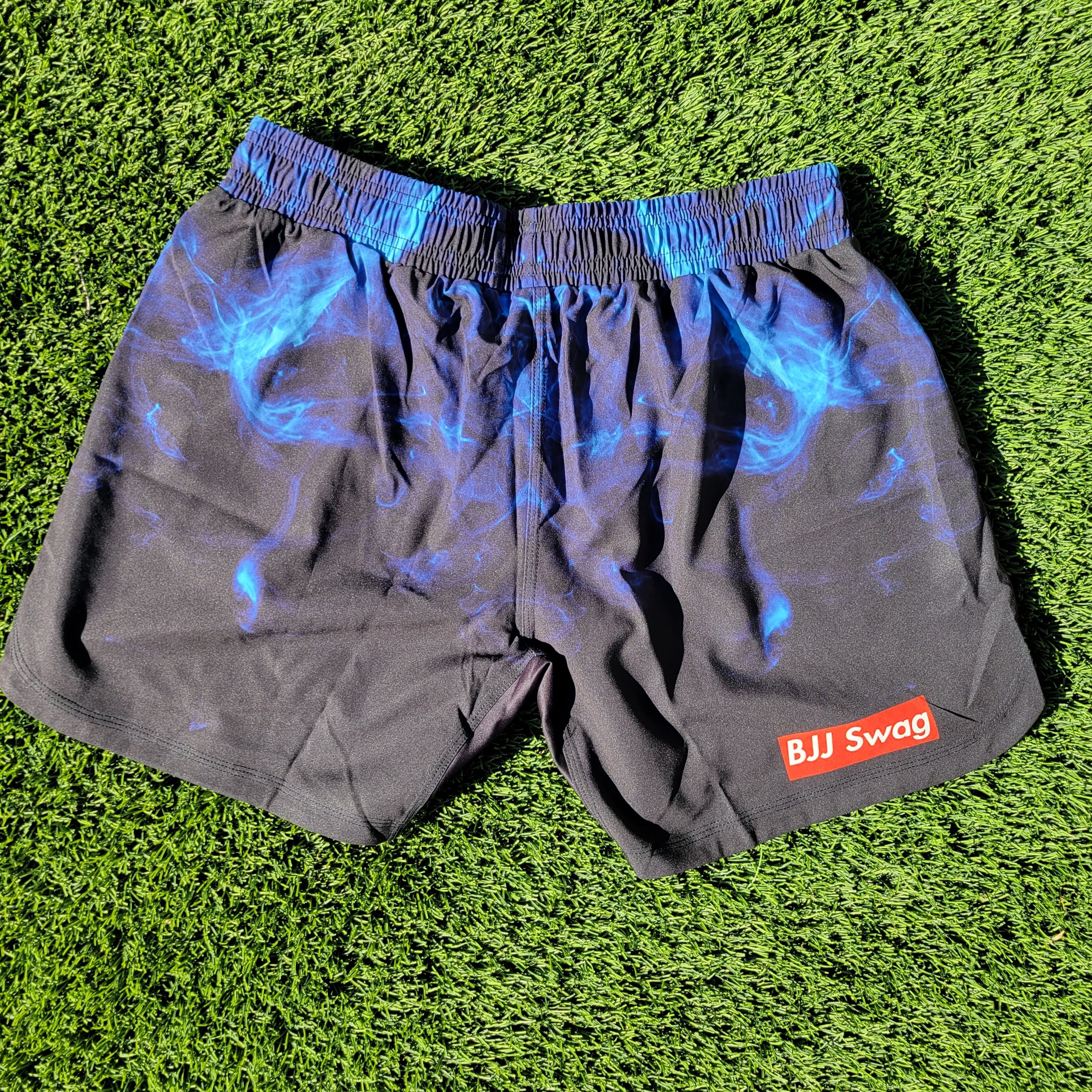 420 Smoke Jiu Jitsu Fight Shorts - BJJ Swag