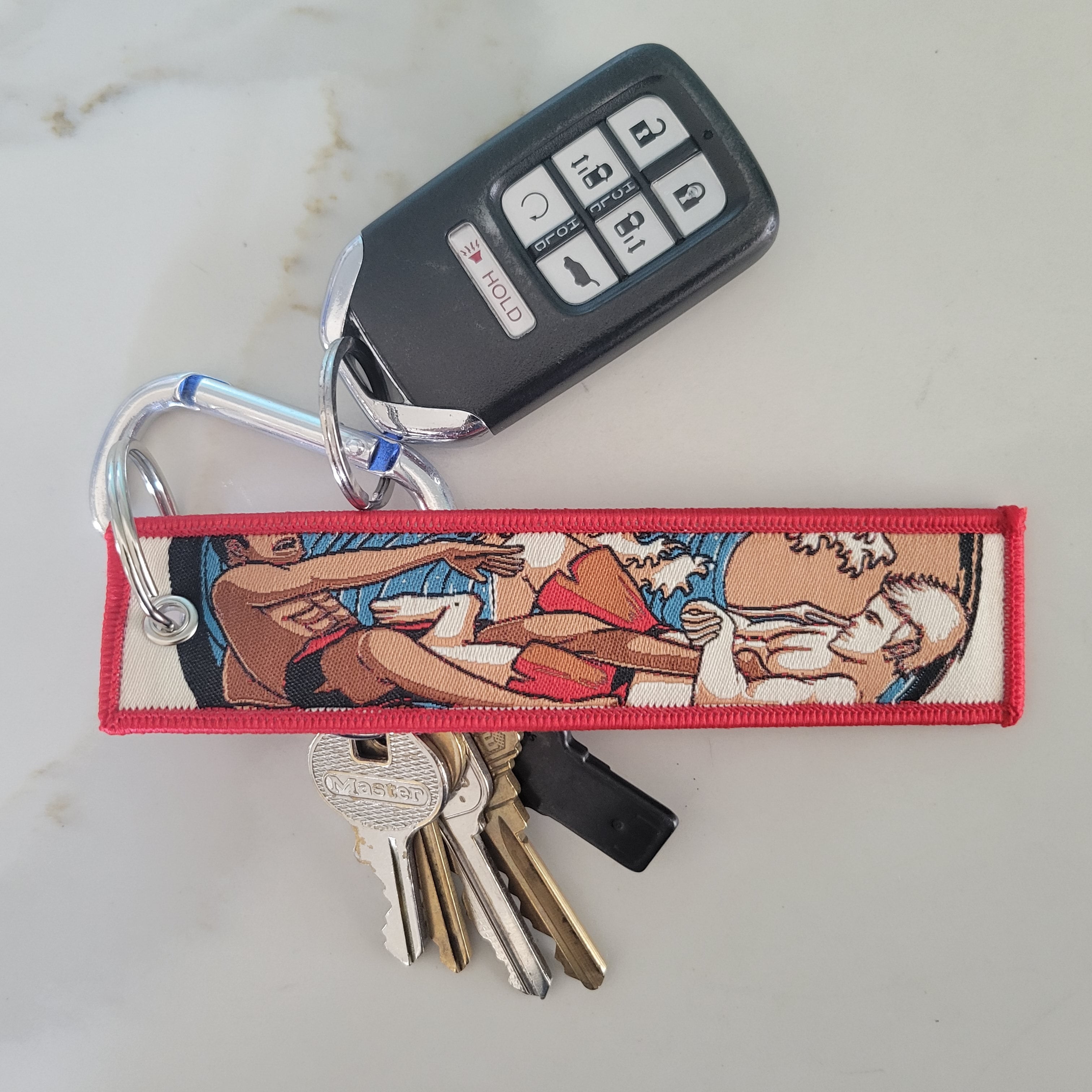 BJJ Swag Jet Tag Key Chain