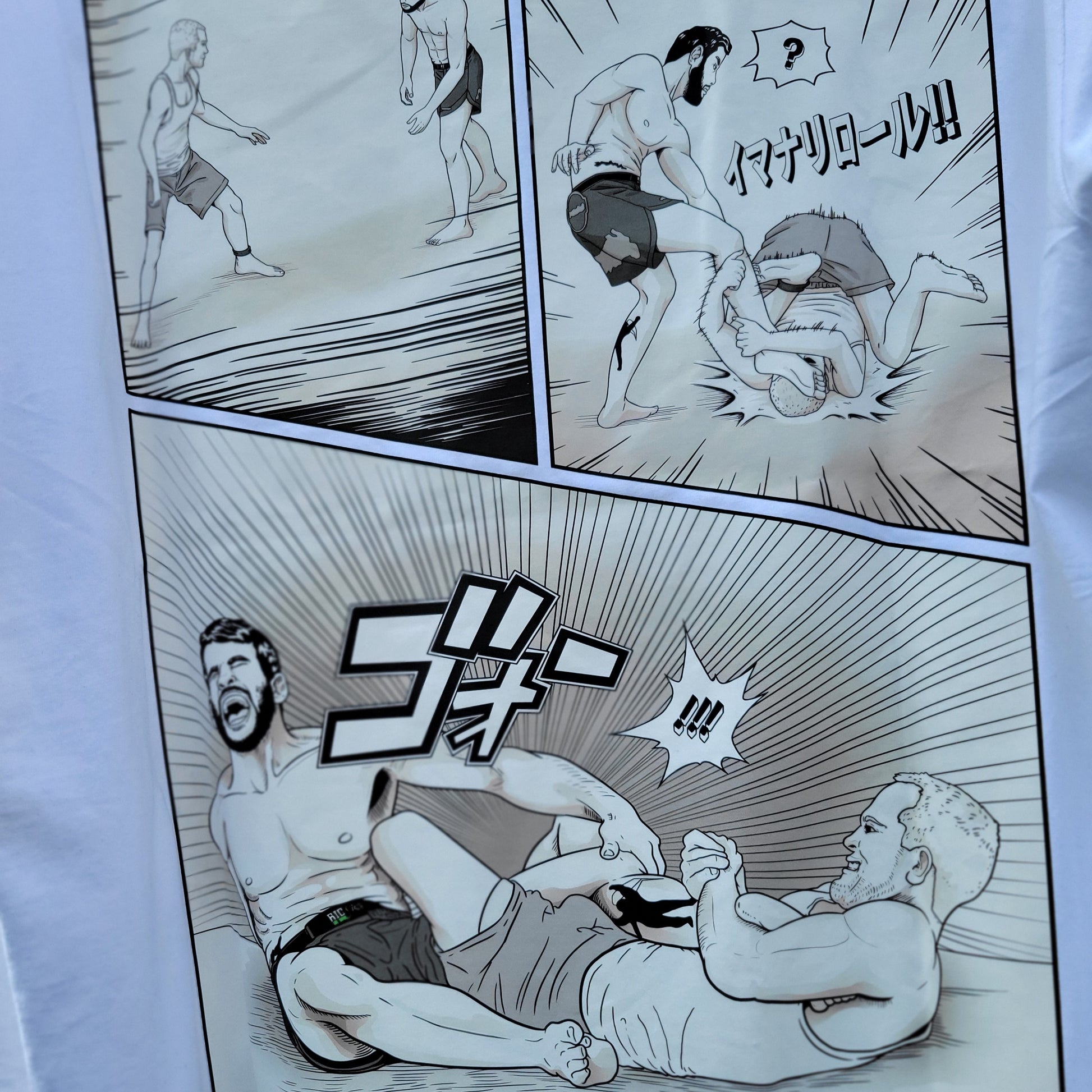 Jeff Glover ADCC Manga Long Sleeve Shirt - BJJ Swag