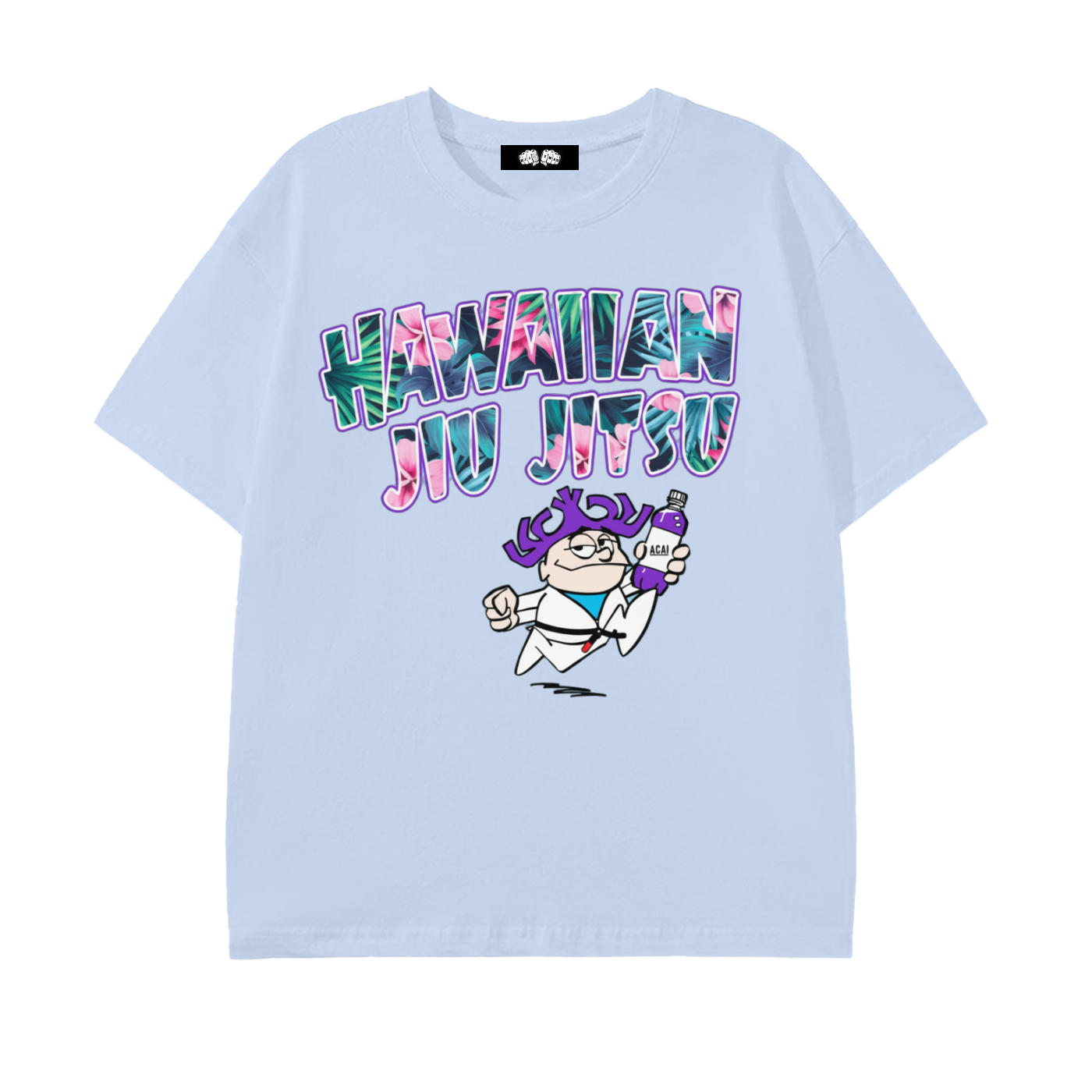 80's Style Hawaii Jiu Jitsu Shirt