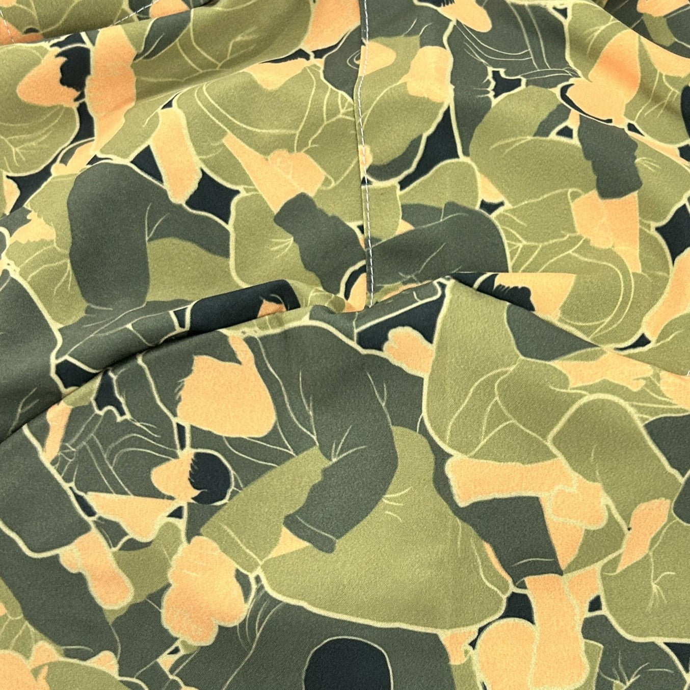 BJJ Swag Camo Print Button-Down Shirt - BJJ Swag