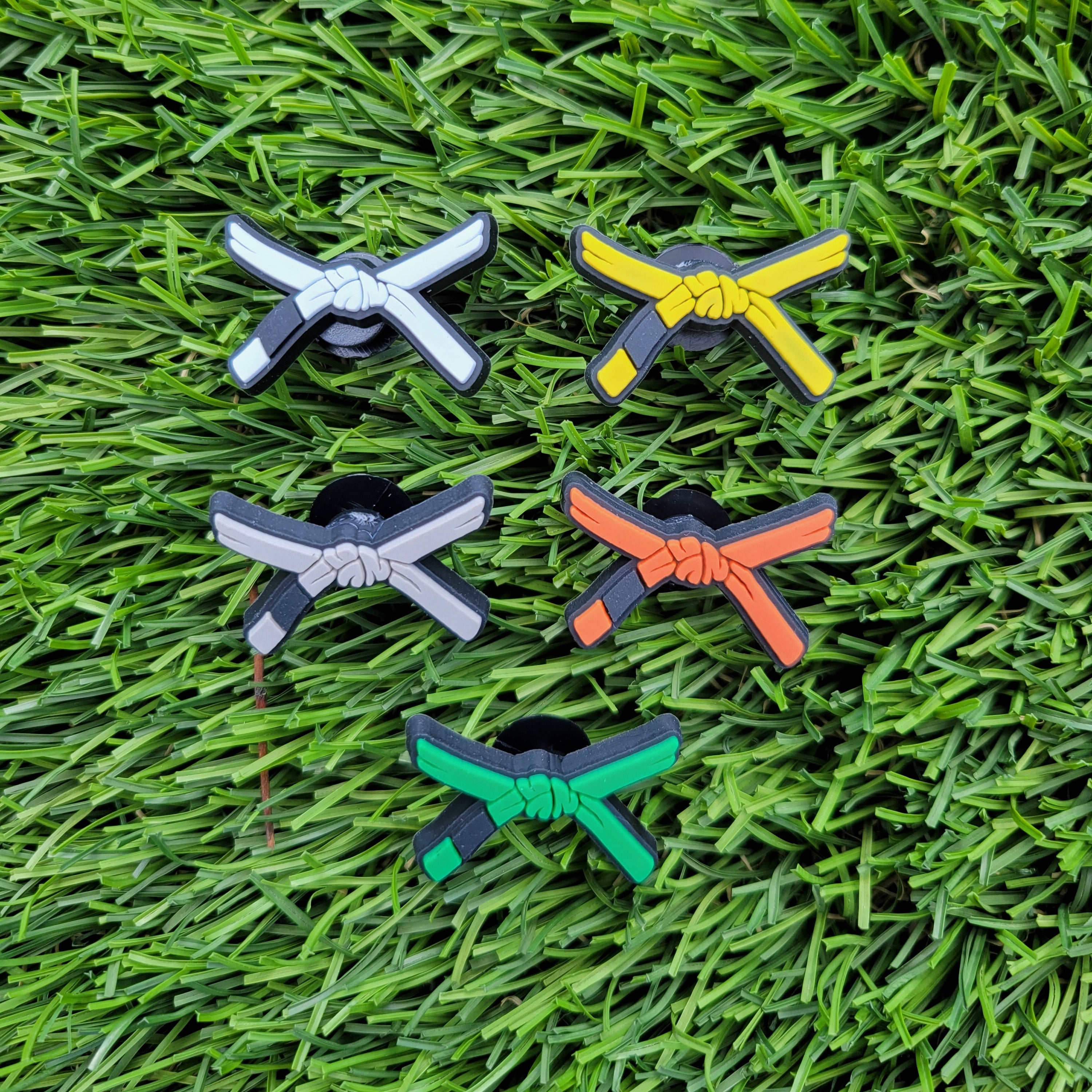 BJJ Charms Jibbitz - Kids Belt Series - BJJ Swag