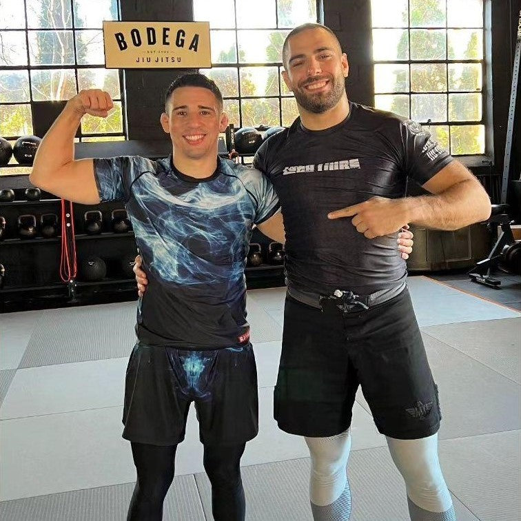 420 Smoke Jiu Jitsu Fight Shorts - BJJ Swag
