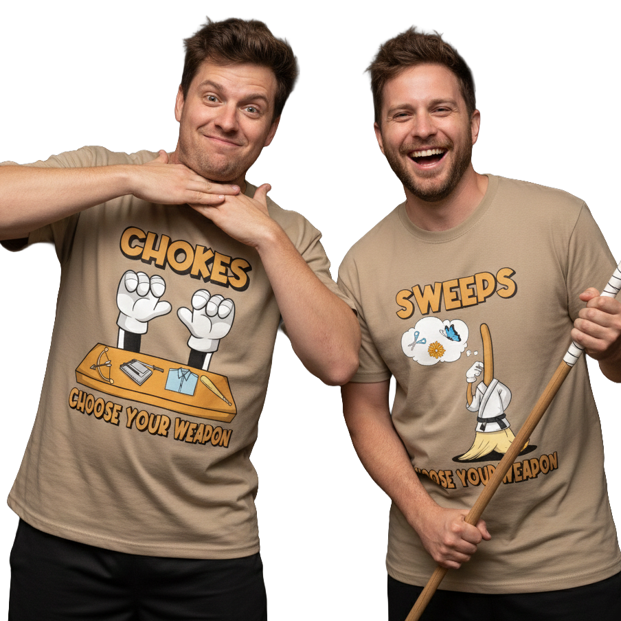 Sweeps - Choose Your Weapon Jiu Jitsu Shirt