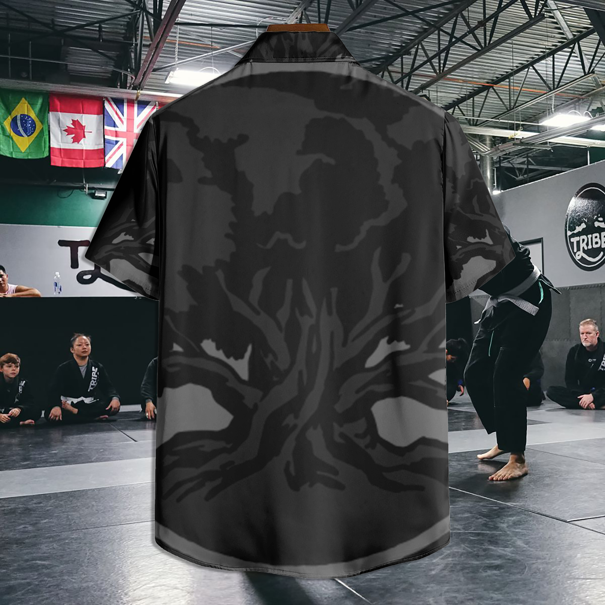 Tribe Vegas Industry Button-Down Shirt - BJJ Swag