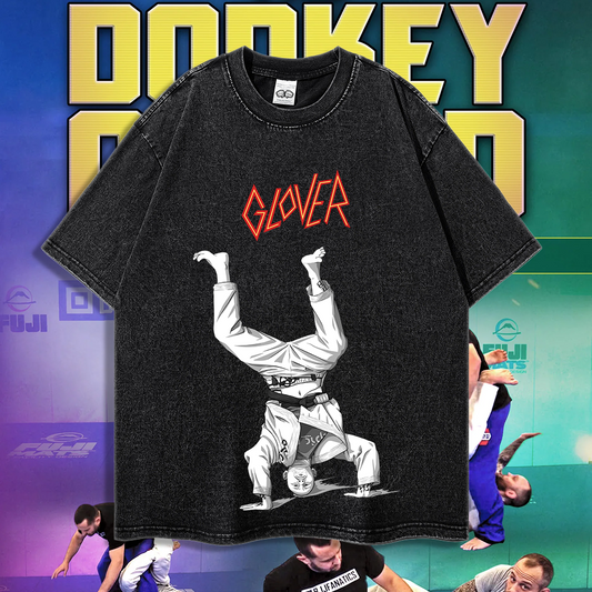 Jeff Glover Hand Stand DG - 90's Acid-Washed Vintage Box T-Shirt