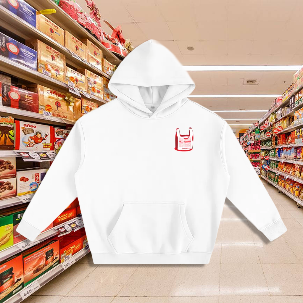 Have a Nice Day Jiu Jitsu Oversized Fleece Hoodie