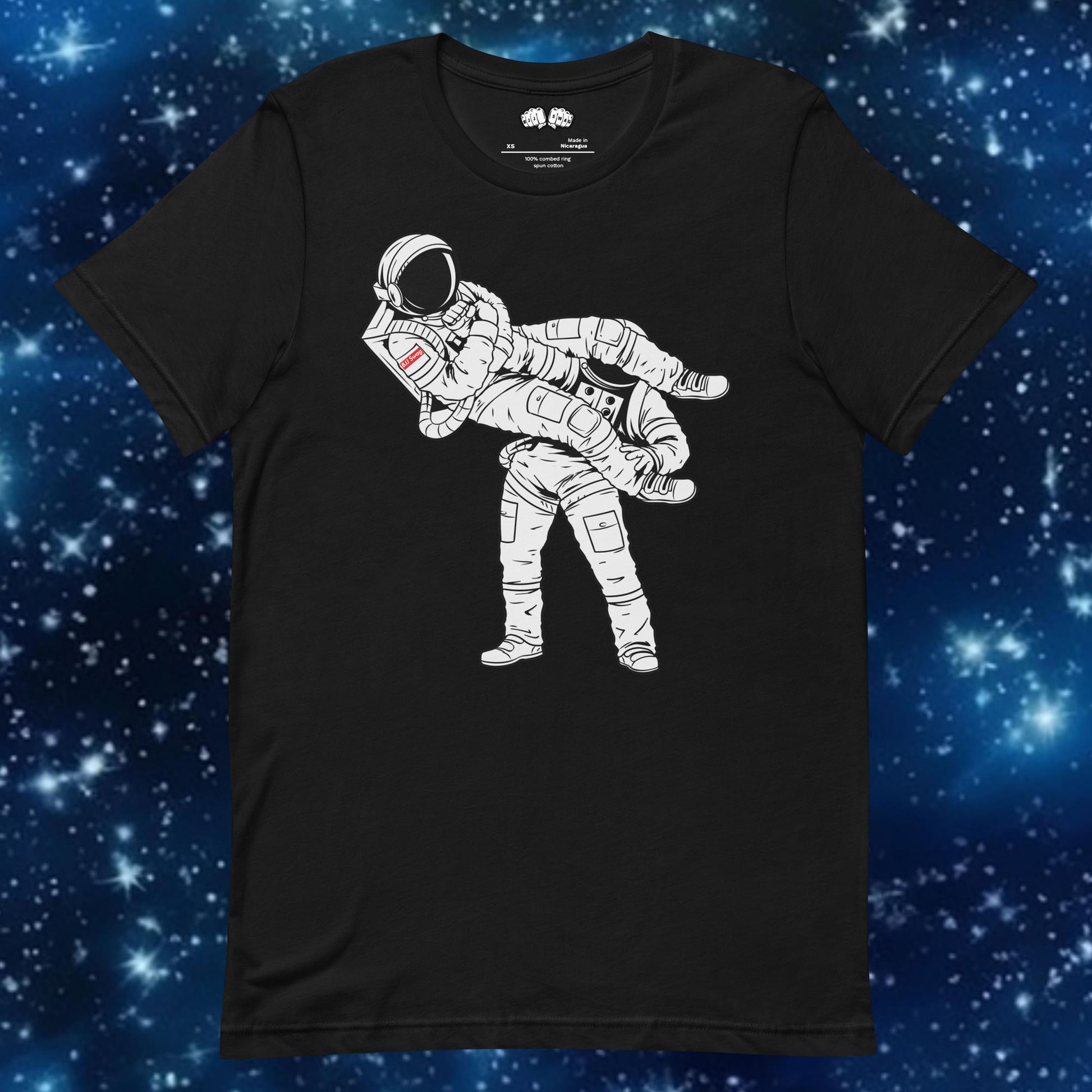 Astronaut Flying Armbar Jiu Jitsu Shirt - BJJ Swag