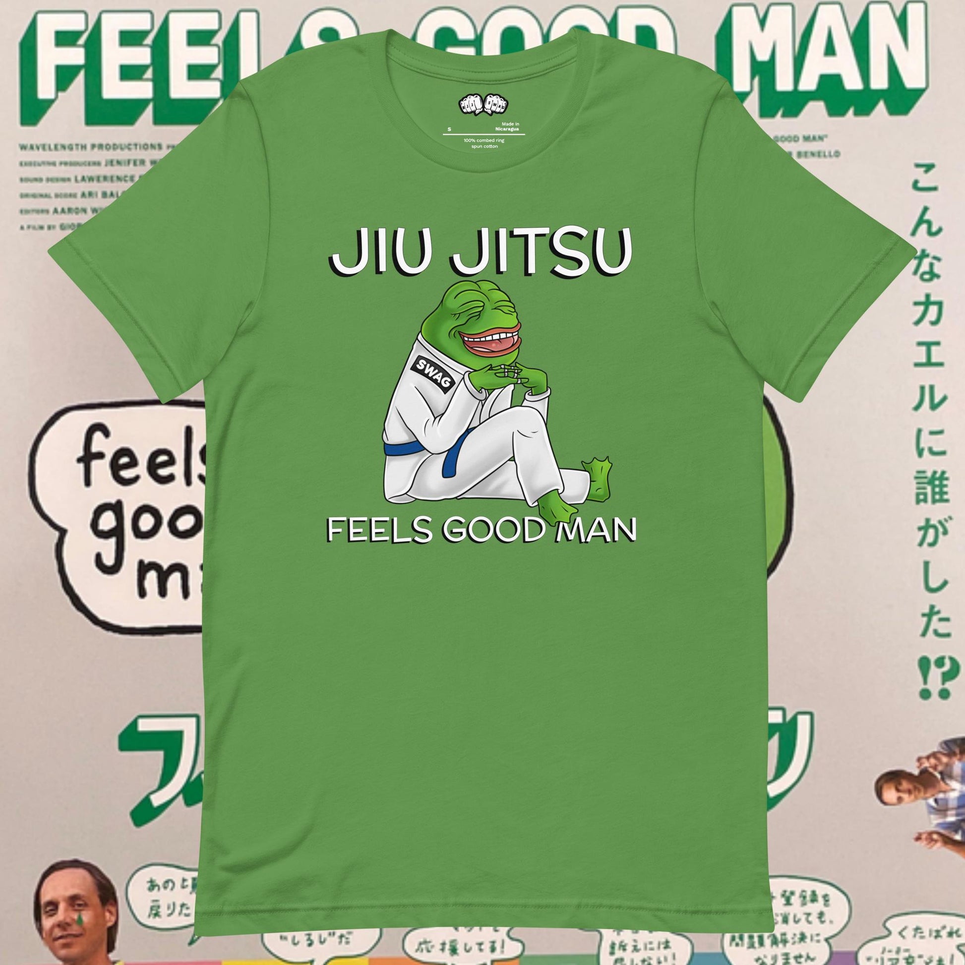 Pepe the Frog Meme Jiu Jitsu Shirt - BJJ Swag