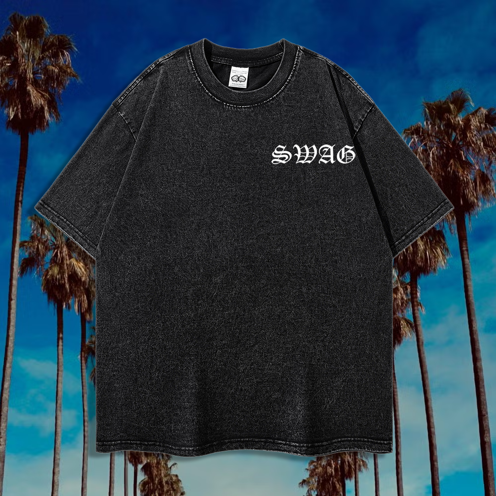 West Coast Jiu Jitsu Born x Raised 90s Oversized Box T-Shirt