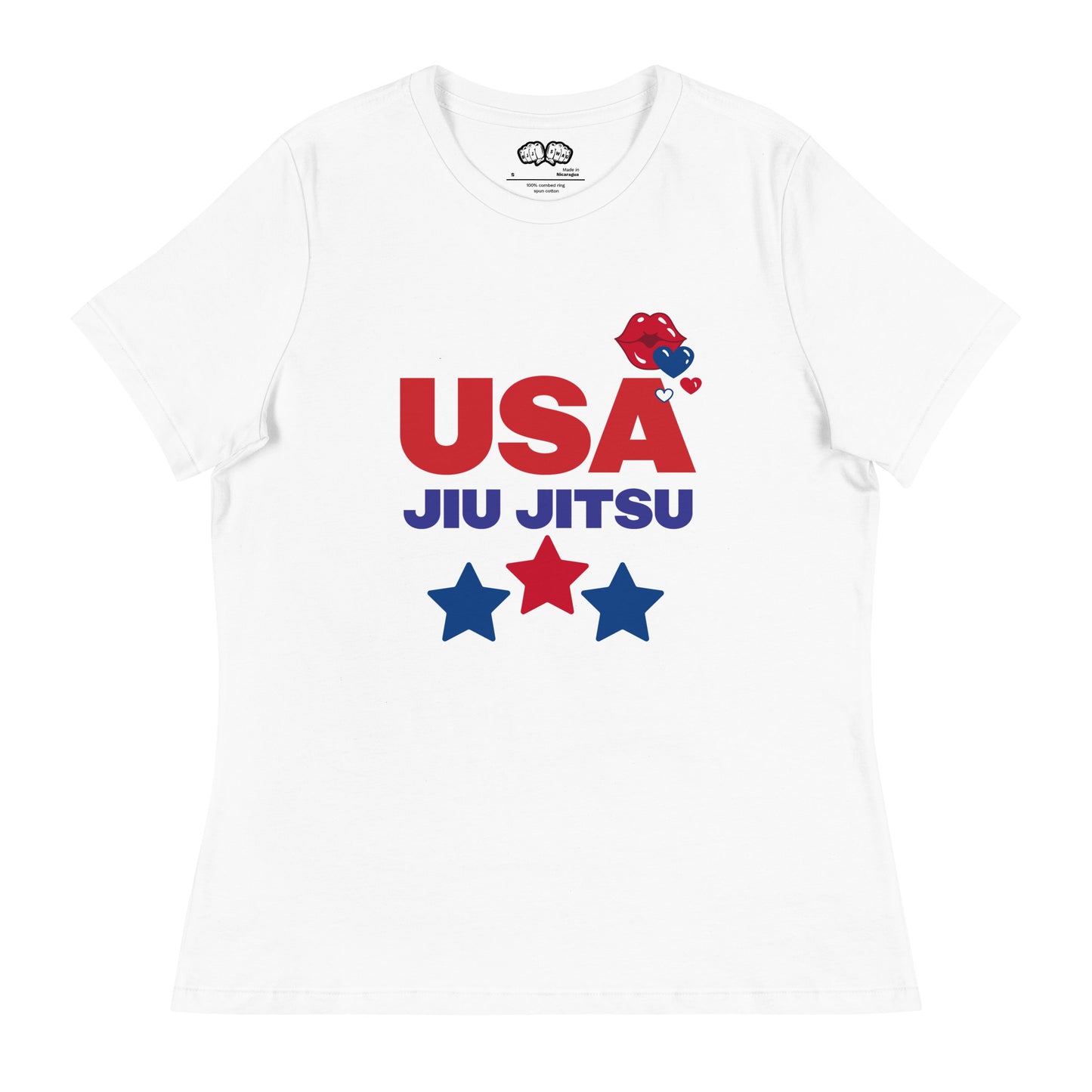Women USA Jiu Jitsu Shirt - BJJ Swag