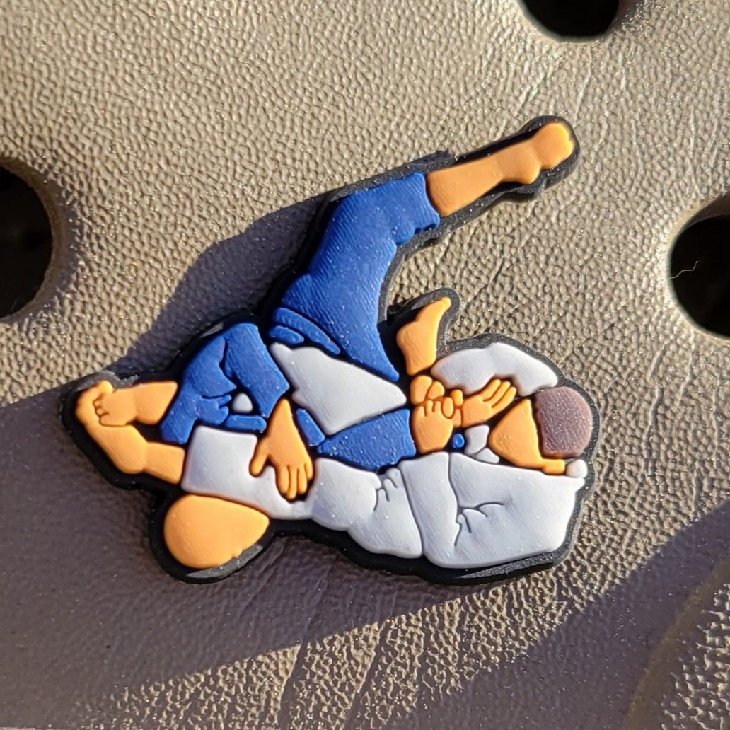 BJJ Jiu Jitsu Crocs Charms Jibbitz 2.0 Classic Armbar