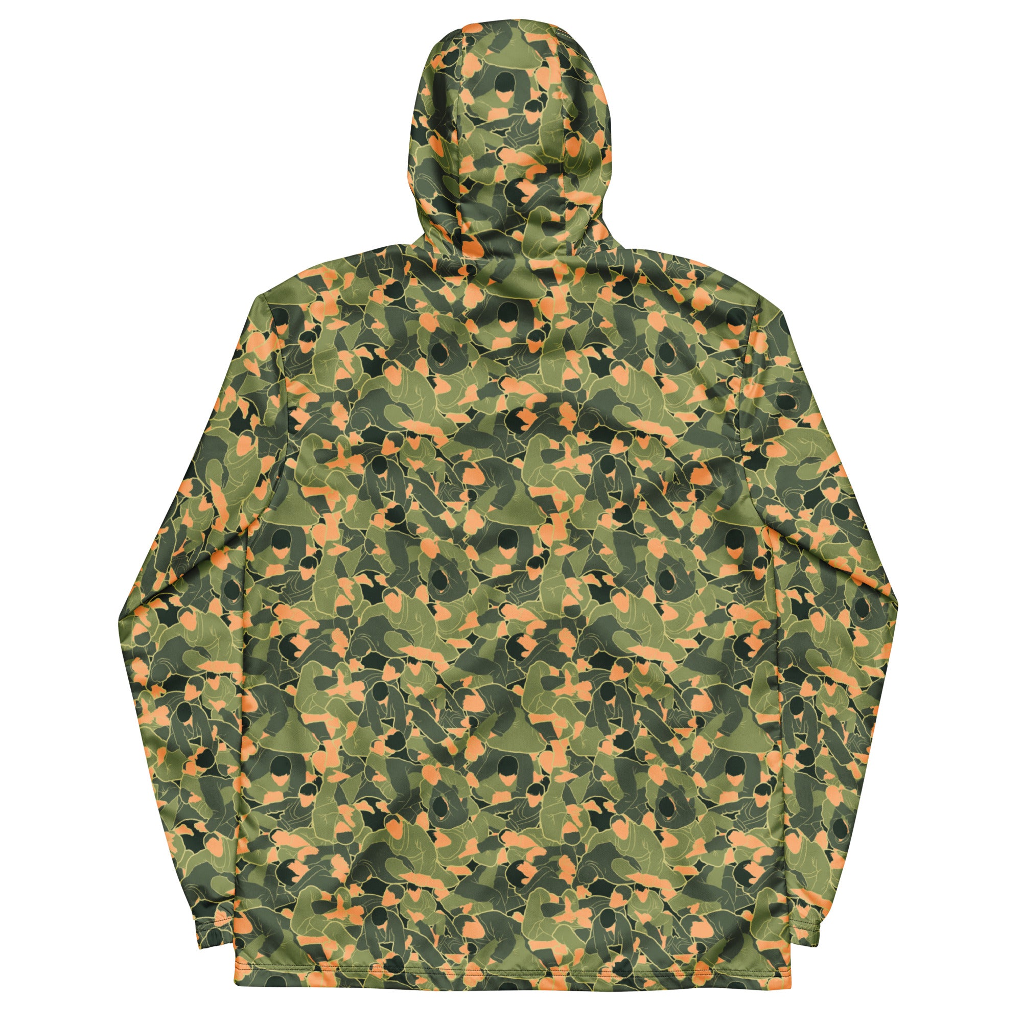 Jiu Jitsu Submission Camouflage Pattern Windbreaker - BJJ Swag