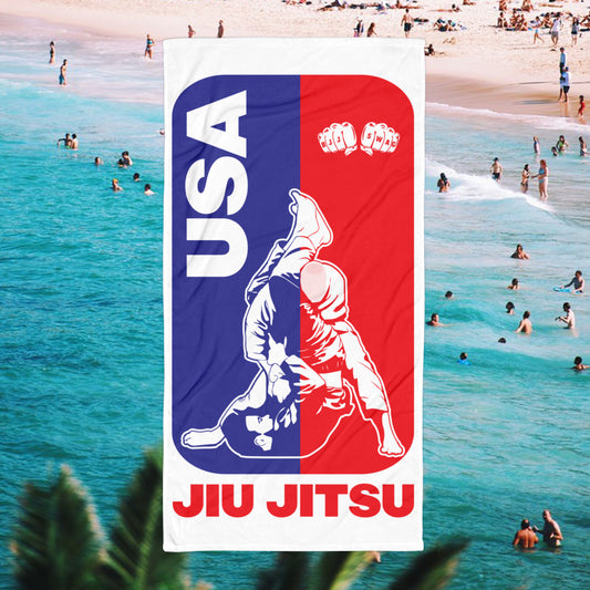 USA Jiu Jitsu Towel - BJJ Swag