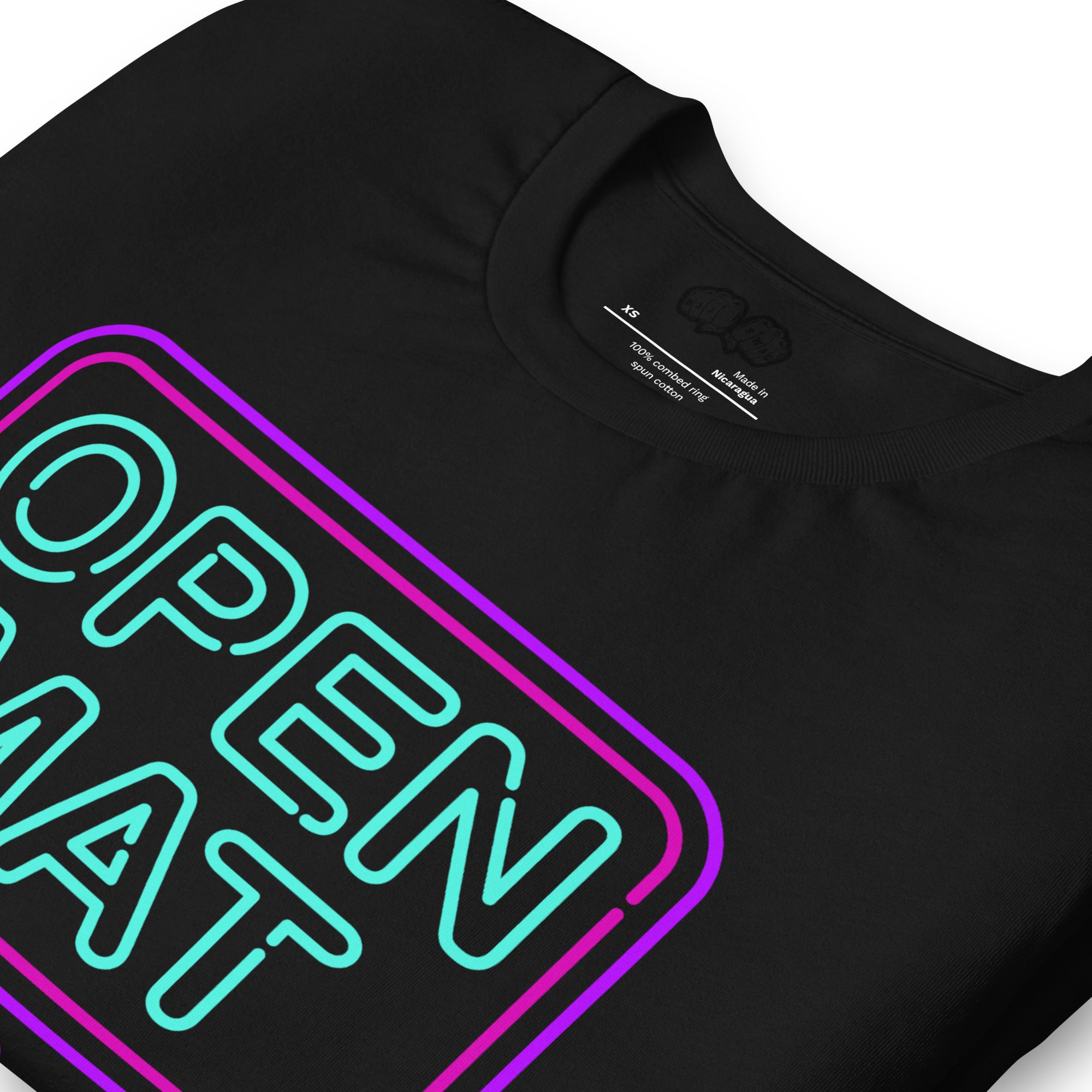 Open Mat (Fist Bump & Roll) Jiu Jitsu Shirt - BJJ Swag