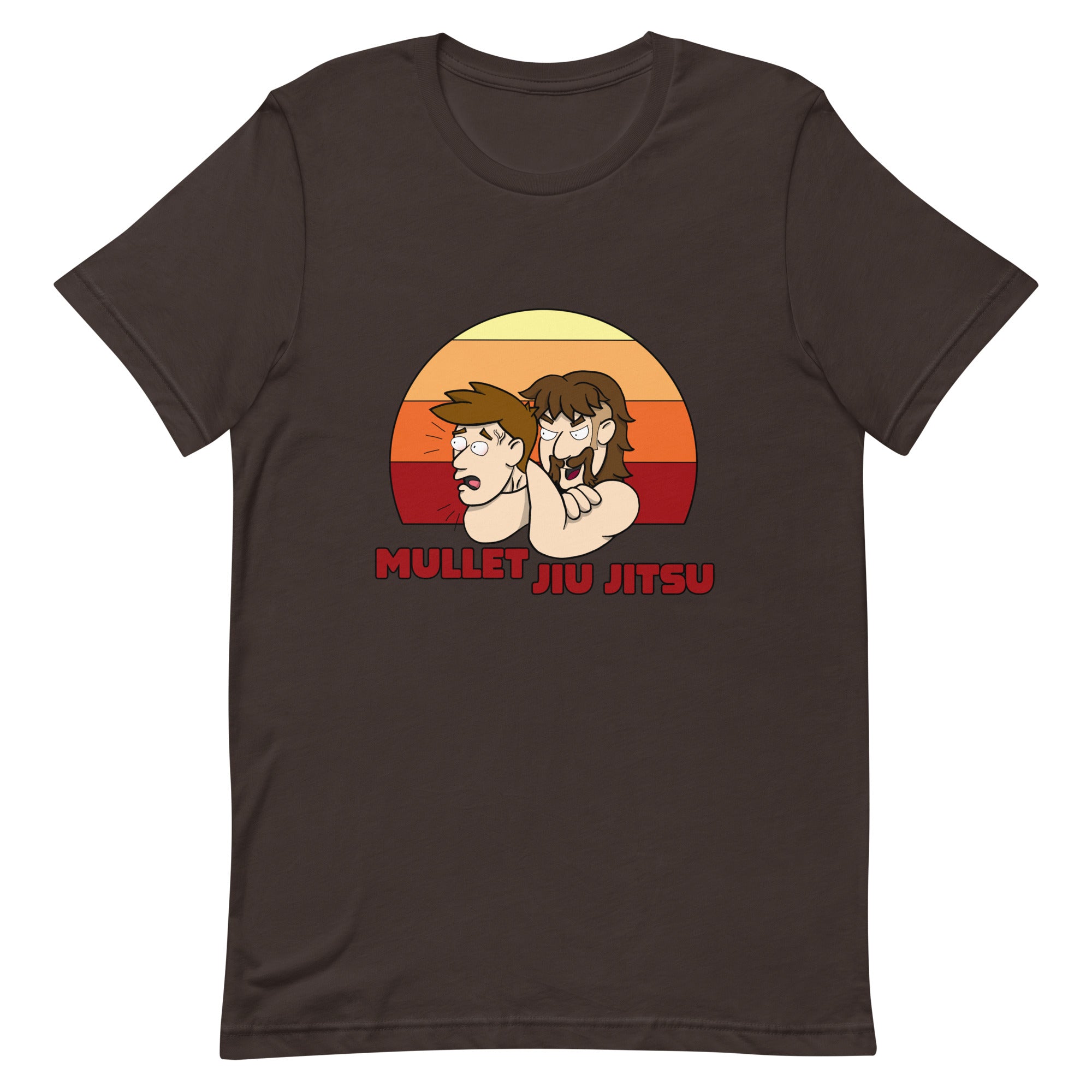 Mullet Jiu Jitsu Retro Shirt - BJJ Swag